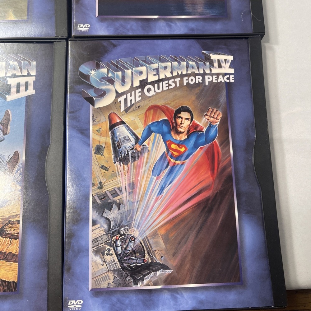 Complete Superman Collection Box Set (DVD, 2001, 4-Disc Set) - Picture 6 of 9